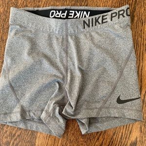 Grey Nike Pro Spandex